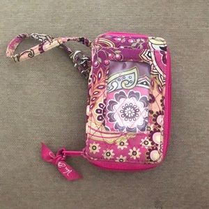 Vera Bradley pink paisley wallet